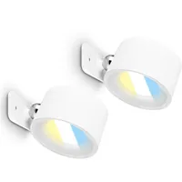 Briloner Wandstrahler (LED) 2er Set 8 cm Weiß