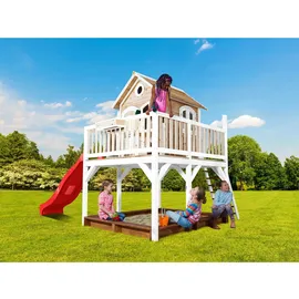 Axi Spielhaus Liam 377 x 255 cm Braun