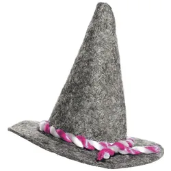 Oktoberfest Mini Haarclip Hut rosa