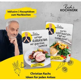 rachs kochwerk Heißluft-Fritteuse Vario-Doppelkammer schwarz