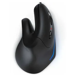 CSL Ergonomische Maus schwarz