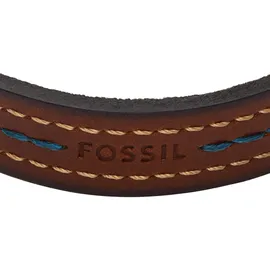 Fossil Everett Armband Leder Edelstahl braun JF04949040 Größe 18