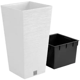 Prosperplast Furu SQUARE 39,5 x 39,5 x 75,5 cm Weiß