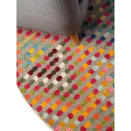 benuta nest Teppich Casa ø 120 cm - Teppich für Wohnzimmer,