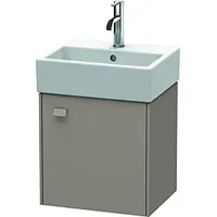 Duravit Brioso Waschtischunterbau BR4050R4343 434x339mm, Basalt Matt, Tür rechts