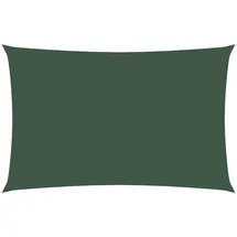 vidaXL Sonnensegel 2,5x5 m Dunkelgrün