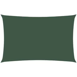 vidaXL Sonnensegel 2,5x5 m Dunkelgrün