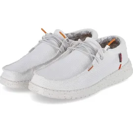 Fusion Mokassins Schnürschuhe Herren, Weiß 43 EU