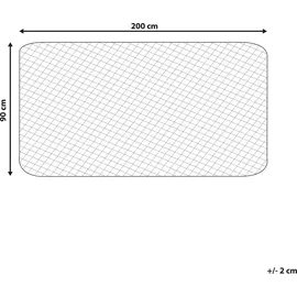 Beliani Matratze, Pumori 90 x 200 cm