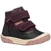 GEOX Omar Girl WPF Ankle Boots Schwarz/Dunkel Lila 25
