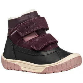 GEOX Omar Girl WPF Ankle Boots Schwarz/Dunkel Lila 25