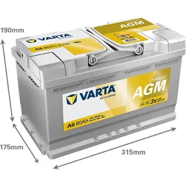 Varta A6 80Ah 12V