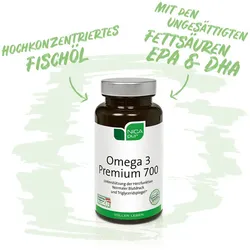 Nicapur Omega 3 Kapseln Premium 700 60 Stück