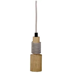 Müller Licht Müller-Licht 404100, 1 Glühbirne(n), E27, IP20, Holz