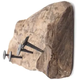 DESIGN DELIGHTS Wandgarderobe Teakroots 50 cm Braun