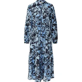 s.Oliver Midikleid Blau/Mehrfarbig 44