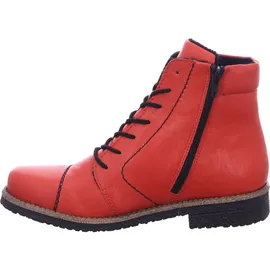 Rieker Damen Stiefelette 73504-33 rot Gr. 42