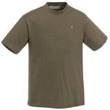 Pinewood Herren-T-Shirt 3er-Pack, green, hunting brown, khaki, 3XL
