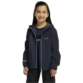 Jack Wolfskin Regenjacke Adventuretribe Blau 128
