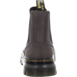 Dr. Martens Unisex Embury Gunmetal Saddleback Platform, Schwarz, 41 EU