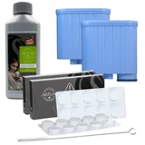 Seltino - Spitze Schnecke Wasserfilter Ersatz für Philips Saeco CA6903 - Kaffeemaschinen-Reinigungsset - 2x Wasserfilter mit 1x Entkalker - 2x Reinigungstabletten