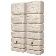 4rain Wandtank 700 l sandbeige