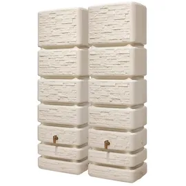 4rain Wandtank 700 l sandbeige