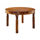 MASSIVMOEBEL24.DE Akazie Ø 120 cm honig lackiert