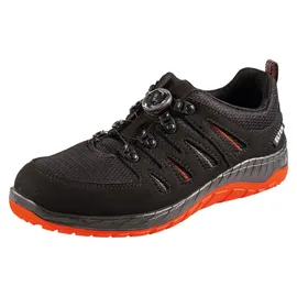 ELTEN Halbschuh schwarz-rot MADDOX BOA black-red Low ESD, S3, EU-Schuhgröße: 38