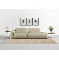 TRENDMANUFAKTUR Big-Sofa »Braga«, silberfarben