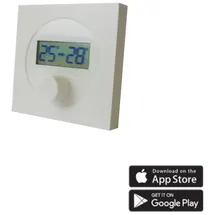 Ximax Funk-Thermostat Steuerung für Infrarotheizungen Weiß
