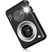 Digitalkamera FHD 1080p,48MP Fotokamera 16X Digitalzoom Kamera, Mit 1300 mAh Akku, 2,4" LCD Bildschirm, Kinder Digitalkamera/Kinderkamera Kinder.