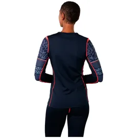 KARI TRAA Lilja Langarm-baselayer - Dark Navy Blue - M