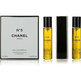 Chanel No. 5 Eau de Parfum refillable 20 ml + Eau de Parfum Nachfüllung 2 x 20 ml