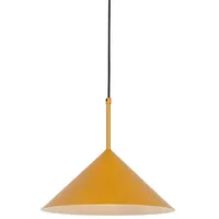 QAZQA Design-Hängeleuchte Gelb Dreieck - Triangolo
