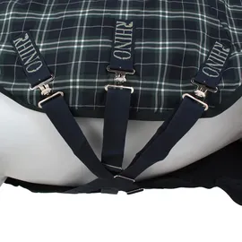 Horseware Rhino Wug Turnout Lite 100g Weidedecke Hunter Check