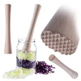 Kadax Holzstößel, für Die Gärung K11385 - Kadax