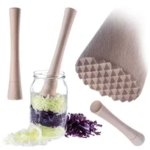 Kadax Holzstößel, für Die Gärung K11385 - Kadax