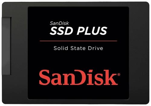 SanDisk SSD PLUS 2TB Interne SATA SSD 6.35cm (2.5 Zoll) SATA 6 Gb/s Retail SDSSDA-2T00-G26