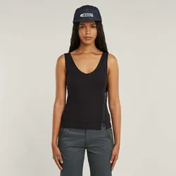 G-STAR Trägertop »Asymmetrical Zip«, mit Reißverschluss G-STAR dk black XS (34)