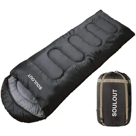 SOULOUT Schlafsack 3-4 Jahreszeiten - Winter Schlafsack Wasserdichter Leichter