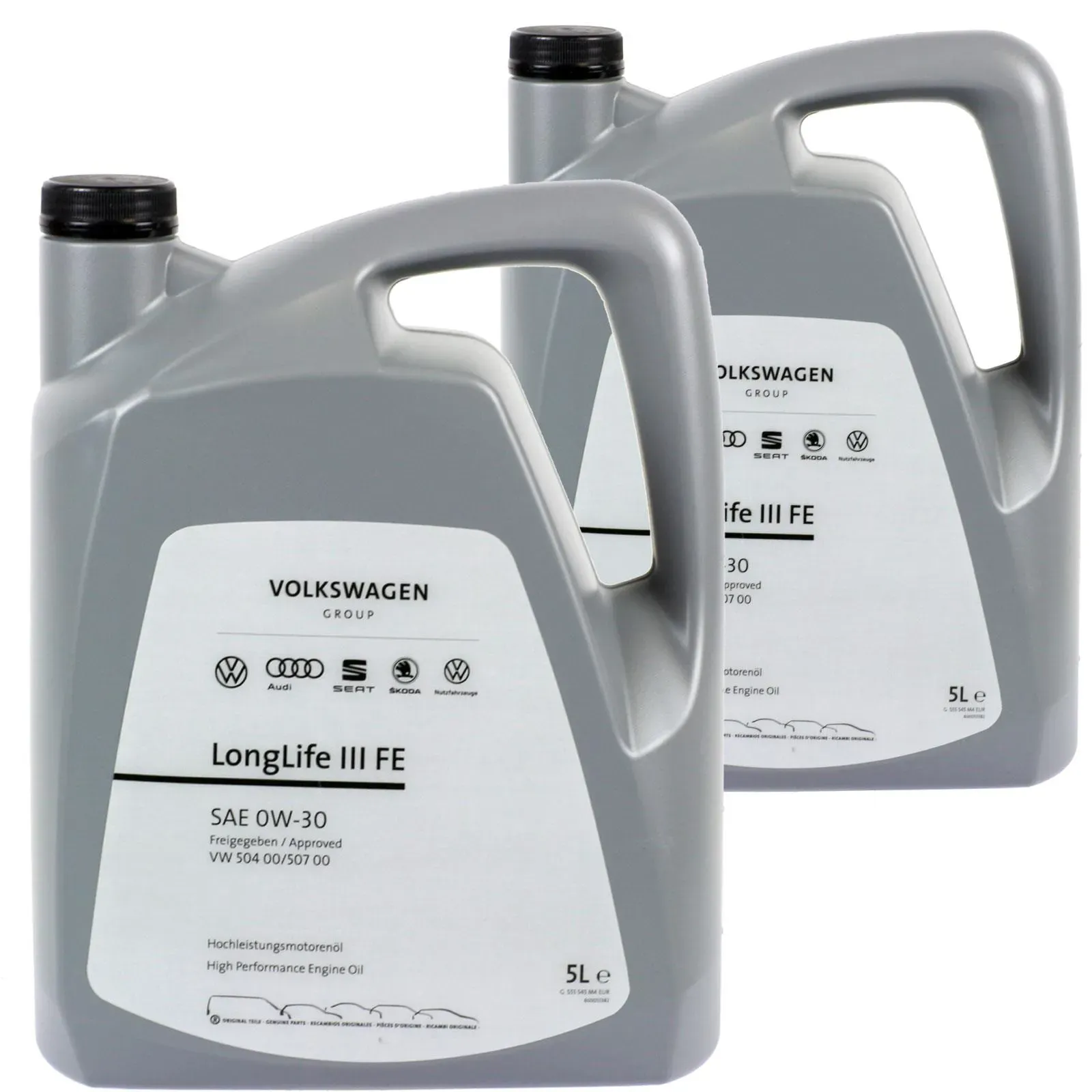 2x 5l Für Vw Original Öl 0w30 Longlife 3 Iii Gs55545m4eur Longlife Iii Fe: Gs55545m4eur