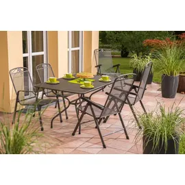 MWH Das Original Gartentisch 145 x 90 x 74 cm eisengrau