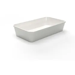 WACA 1450 Auslageschale Präsentationsschale 290 x 160 x 60 mm weiß