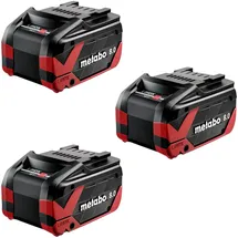 Metabo 3x LiHDX Akkupack 18 V 8,0 Ah