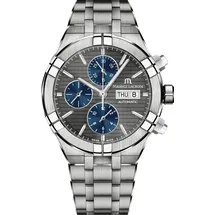 MAURICE LACROIX Aikon AI6038-TT032-330-1 - grau,silber - 44mm