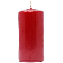 Stumpenkerzen rubin Weihnachten 100 x Ø 60 cm 36 Stunden Brenndauer