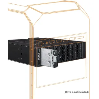 ICY Dock MB873MP-B V2 - storage drive cage - PCIe 4.0