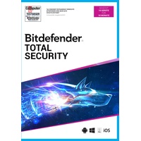 Bitdefender Total Security 2020 10 Geräte 18 Monate PKC DE Win Mac Android iOS