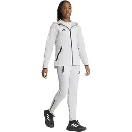 adidas Tiro Travel Windbreaker Damen - team light grey/black L